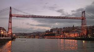 Puente colgante. Bilbao